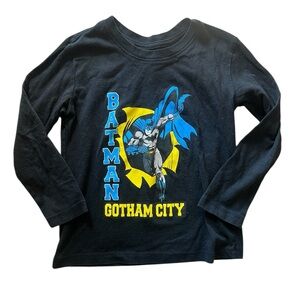 Jumping Beans Boys Long Sleeve Batman Shirt | 4T